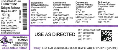 951-60 (Duloxetine 951 60)
